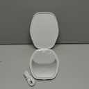 Travel Makeup Mirror with Light: 3 Color Lighting Portable Mirror with Touch Screen Rechargeable Adjustable LED Lights Hexagon Vanity Mirror for Travel, Desk, Home (White)