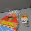 hahaland Busy Board for 1 Year Old - Farm Animals Quiet Busy Book for Toddlers 1-3 - Montessori Toys for 1 Year Old Boy Girl Gifts - Educational Activity Books Felt Learning Board Airplane Travel Toys