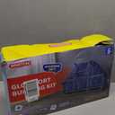 SYNCFUN Glow Fort Building Kit Indoor Outdoor for Kids, Glow in The Dark Creative Fort, DIY Castles Tunnels with Rods and Balls, STEM Construction Toys, Educational Gift for Boys and Girls Aged 3-12