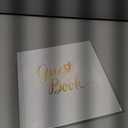 Your Perfect Day Wedding Guest Book - Elegant Guest Book Wedding Reception, Baby Shower Guest Book, Polaroid Guest Book for Wedding and Special Events, Wedding Guest Book Polaroid Pictures (White&Gold)