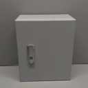 Steel Electrical Junction Box, Indoor&Outdoor Electrical Enclosure Box, Wall Mounted Waterproof&Dustproof Metal Box, Universal Electric Equipment Enclosure Box with Safety Locks and Mounting Plates (12"10"6")