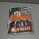 Bindefon Bibs Overalls Men Adjustable Straps Coveralls Shorts Printed Jumpsuit Male Romper (S)