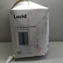LUCID 3-inch Ventilated Gel Memory Foam Mattress Topper - King