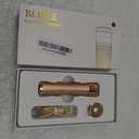 Facial Hair Removal for Women, Rechargeable Hair Removal Device, Painless Face Electric Razor/Shaver for Lip, Arms, Face, Peach Fuzz (Gold)