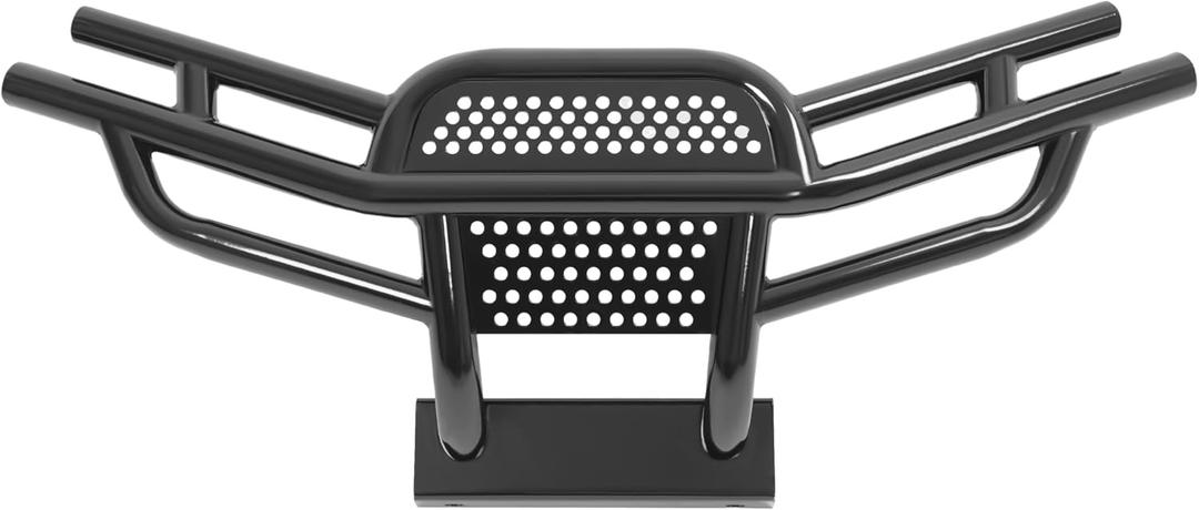 KUAFU Brush Guard Compatible with 2018-UP Club Car Tempo RHOX BMF Golf Cart Front Bumper Guard Heavy Duty Powder Coat Steel