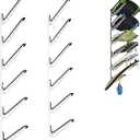 Multi Board Surf Rack Wall Mount for Surfboard, Wakeboard, Snowboard Storage, Adjustable Wall Hangers Boards Display