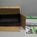 Manual Lawn Aerator Roller Tool 42 Steel Spikes, 57-in Rolling Lawn Aerator