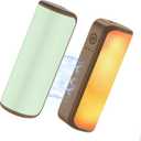 2 Pack Hand Warmers Rechargeable, Portable Electric Hand Warmers Reusable Fast Heating, Fits in Gloves for Winter Sports Hunting Accessories Outdoor/Indoor/Warm Gifts for Men Women (Green)