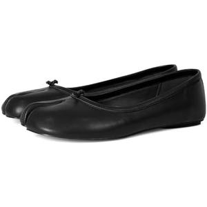 VBDB Tabi Ballet Flats Shoes for Women Rounde Toe Wide Width Split Toe Low Heel Comfortable Flats Shoes Size 8.5