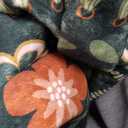 Moynesa Area Rugs 9x12 Green Vintage Home Decor, Modern Cottage Farmhouse Aesthetic Floral Bird Medallion Carpet for for Living Room Bedroom Dining Room,Non-Slip Washable Floor Protection