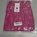 ZESICA Women's 2025 Summer Strapless Bodycon Midi Dress Off Shoulder Sleeveless Side Slit Tube Long Club Party Dresses (Pink, S)