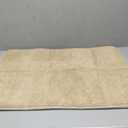 OLANLY Thick Memory Foam Bath Mat Rug 30x20, Extra Soft Absorbent Bathroom Rug, Quick Dry Bath Mats, Non-Slip, Machine Washable Carpet for Bathroom, Tub and Shower, Home Decor Accessories, Beige