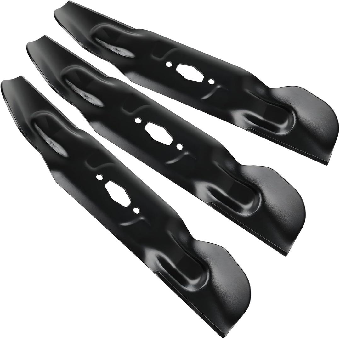 742P05094 742-05094 Lawn Mower High-Lift Blade, Compatible with Cub Cad et M-TD Troy-Bilt XT1-LT50 Ultima ZT1-50 ZT2-50 50-Inch Deck, Bagging Blade 3 Pack