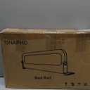 59 Inch Bed Rail for Toddlers,Swing Down Kids Bed Rails Guard for Twin,Full,Queen,Bunk Size Bed,Extra Tall Child Bed Rail Guard with Reinforced Anchor Safety System,59" L x 31" H,Grey