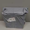 4PCS Stainless Steel Ice Cream Bowl, Reusable Salad Cup Dessert Bowl, Silver Metal Pudding Cups Salad Dessert Holder Snack Fruit Candy Container for DIY Ice Cream Parfait Banana Pudding (4.21 X 2.76IN)