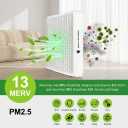 3Pcs MERV13 Air Filter For Trane BAYFTFREXM2 FLR06232 | Dense upgraded filter fabric, HVAC expandable air filter, MERV13 high particle capture, better filtration than MERV11
