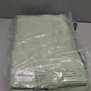 Hiasan Privacy Room Divider Patio Sliding Door Curtain Extra Wide Blackout Thermal Insulated Curtains with Back Tab & Rod Pocket for Bedroom Partition Living Room (120 x 96 Inches, Bean Green)