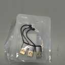 Pack Of 3 USB C Female to USB A Male Adapter, Type C to USBA Adapter Charger Converter USB-A to USB-C Adaptor Fast Charging Compatible with iPhone 16 15 14 13 Plus Pro Max, iPad Pro, Samsung Galaxy