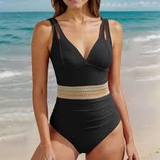 ANRABES One Piece swimwear Black Large