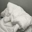 Bedsure Comforters Queen Size Duvet Insert, All Season Bed Comforter, Quilted Down Alternative Duvet, Box Stitched Comforter with Corner Tabs, Machine Washable, 88 x 88 Inches (White)