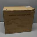 Record Player for Vinyl with 2 Build-in Speakers LP Vinyl Players Belt-Driven Vintage Turntables 3 Speed 3 Size, Wireless Bluetooth Playback, AUX-in,RCA Out, Headphone,Auto Stop Wood