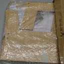 Tlence Wooden Step Stool for Adults, 6.5" Small Bamboo Foot Stool, 300 Lbs Non Slip One Stepping Stool, Short Bed Steps for High Beds and Office Desk