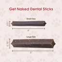 3 x Get Naked Grain Free 1 Pouch 6.2 Oz Skin & Coat Dental Chew Sticks, Small (EXP 08/07/27)
