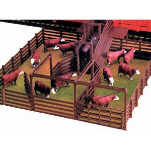 Life-Like Trains HO Scale Building Kits - Stock Pen