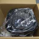 Nuwave Brio 10-in-1 Air Fryer 7.25Qt with Patented Linear T Thermal Technology for Crisping, Roasting, Dehydrating, and Reheating Non-Stick, Dishwasher Safe Basket, and App with 100+ Recipes - Black