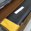 ARCTICSEA Anti Fatigue Mats Industrial 3 x 5 FT 15/16 Inch Extra Thick Standing Mat for Warehouse Workstation and Garage Black and Yellow