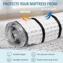 Twin/Twin XL Foam Mattress Vacuum Bag for Moving, Mattress Vacuum Seal Storage Bag with Straps