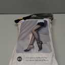 EXQUISLIFE Fleece Lined Tights Sheer Women - Fake Translucent Warm Pantyhose Leggings Sheer Thick Tights, for Winter (Medium, Black+coffee)