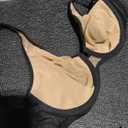 Wacoal Women's Stark Beauty Underwire Bra Black Beige 32DD