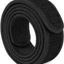 KRYDEX Inner Belt for Duty - 1.5" Hook Liner Inner Belt Black (Black, XL: 40'- 44')