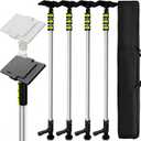 10 FT Dust Barrier Poles for Construction & Home Renovation, 4-Pack