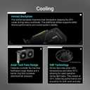 ASUS Dual GeForce RTX 5050 8GB GDDR6 OC Edition (PCIe 5.0, 8GB GDDR6, DLSS 4, HDMI 2.1b, DisplayPort 2.1b, 2-Slot, Axial-tech Fan Design, 0dB Technology, Dual BIOS and More)