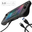 Orzly Switch 1 / Switch OLED Accessories Bundle – Case & Screen Protector for Nintendo Switch 1 (2017-2024 Console) Charge Cable, Game Holder, Comfort Grip Case, Headphones & More – Gift Box Edition