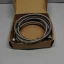 6AN 70" Transmission Oil Cooler Hose Line kit Compatible with 4L60E 4L80E TH350 TH400 200-4R 700R4 C5 Stainless Steel Braided PTFE Hose TR6060