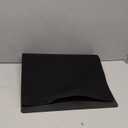 Nekmit Leather Desk Blotter Pad 36 x 20 Inches, Flat, Non-Slip, Waterproof, Black