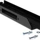 Rough Country Winch Mounting Plate for 1987-2006 Jeep Wrangler TJ/YJ - 1189, Front, Black