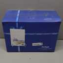 Fruit Bowl, 3 Tier Ceramic Fruit Basket, 3 Tier Serving Stand Serving Bowl with Metal Rack, Porcelain Kitchen Bowls for Fruit Vegetable Snack Nuts Dessert Cake Tray for Party Wedding (White)