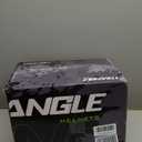 TRIANGLE Dual Sport Motorcycle Helmet Dirt Bike Helmets ATV Full Face Helmet for Adults Men with Internal Sunshield DOT Approved (Large, Matte Black)