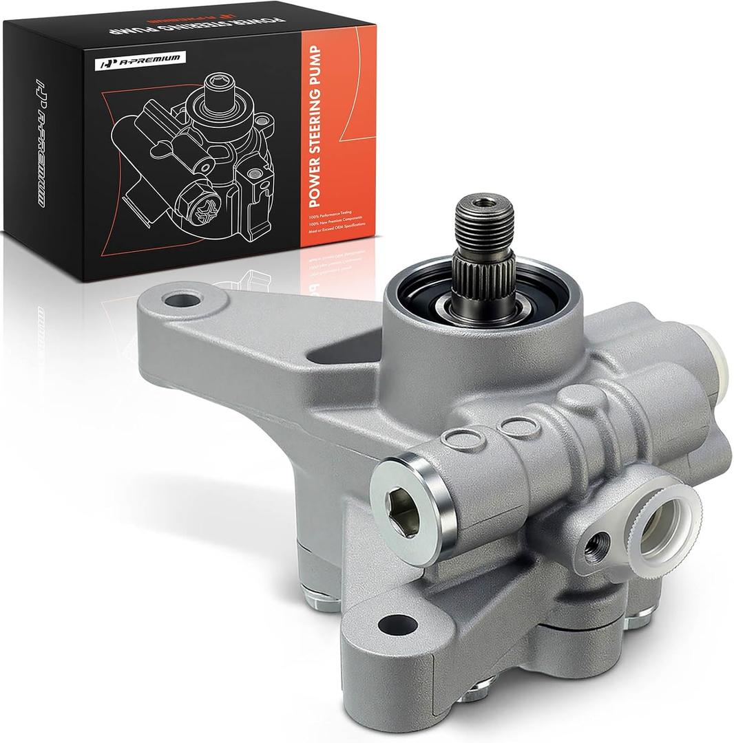 A-Premium Power Steering Pump Compatible with Honda Odyssey 1999 2000 2001 2002 2003 2004, 3.5L, Replace # 5339NKTA, 56110P8FA02