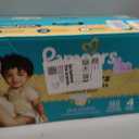 Pampers Swaddlers Diapers, Size 4 (15-34 lbs), 120 Count, Absorbent, Keeps Baby Dry and Comfortable, Skin Safe Disposable Baby Diaper 