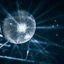 The Dreidel Company Mirror Disco Ball 8" Inch 2-Pack, Silver Hanging Ball with Attached String for Ring, Reflects Light, Fun Party Home Bands Decorations, Party Favor