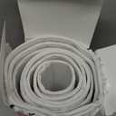 Christmas Tree Collar White Classic Sequin Tree Skirts 28.8 Inch Mermaid Christmas Tree Ring Base Glittery Velvet Tree Collars Luxurious Xmas Tree Box Stand for Holiday Large Trees Decor