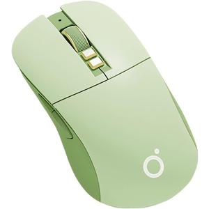 Wireless Gaming Mouse Tri-Mode 2.4GHz/Bluetooth 5.0/Wired USB-C 5-Level DPI Rechargeable Ergonomic Silent Optical Mice for iMac/MacBook/Computer/Laptop, Matcha Green