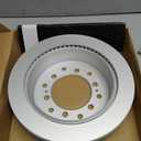 BOSCH 50011636 QuietCast Premium Disc Brake Rotor - Compatible with Select Lexus GX460; Toyota 4Runner, FJ Cruiser; REAR - Single