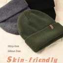 FURTALK Toddler Beanie Baby Boys Girls Beanies Kids Winter Hats Children Knit Warm Caps (6-36 Months, Black+mixed Grey+green)