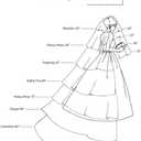 HEREAD Bride Wedding Veil Short Fingertip Length White 1 Tier Bridal Tulle Veils with Comb for Women
